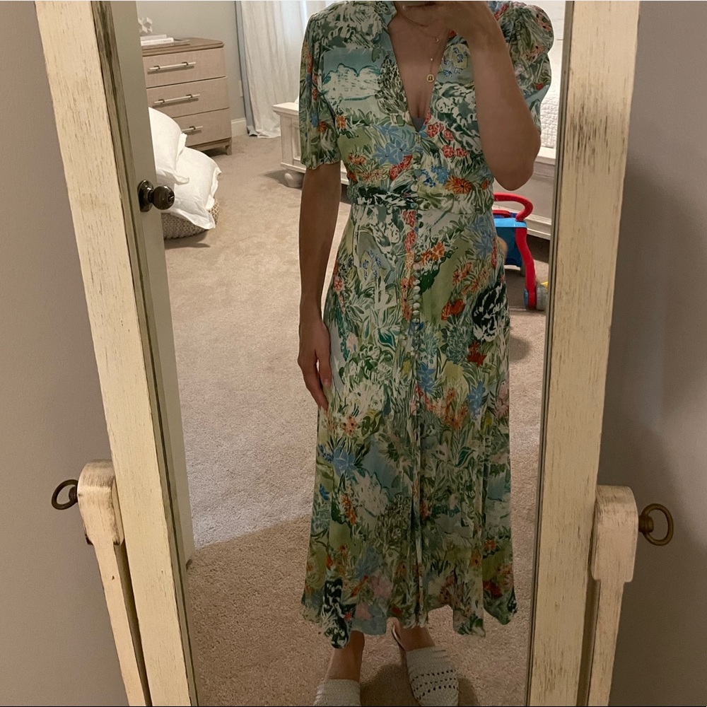 NWT Hunter Bell Larson Dress in “Garden Party”